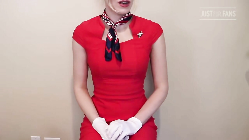 The Diapered Stewardess